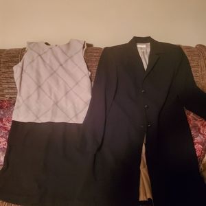 Coat and Dress 2 piece set Size 12